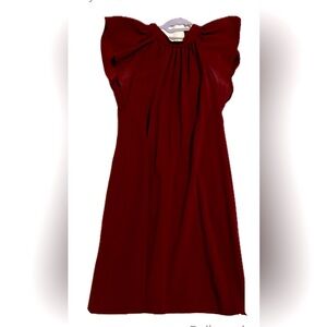 Red Dress by Calvin Klein Size 6 Deep Red color